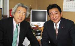 小泉純一郎元総理大臣と
